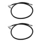 Qty 2: Snow Plow Hydraulic Pressure Hose Fits Boss Replaces 1304030