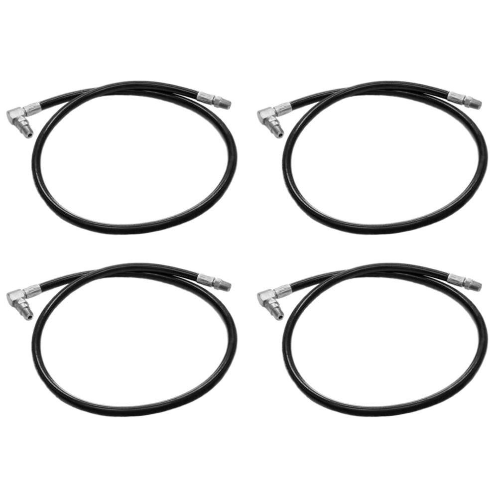 4PK Snow Plow Hydraulic Pressure Hose Set fits 21856 Meyer Western Fisher Arctic
