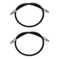 Qty 2: High-Pressure Hydraulic Hoses Fits Western Replaces 1304225