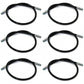 Qty 6: High-Pressure Hydraulic Hoses Fits Western Replaces 1304225