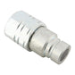 Burns Skidsteer Male Coupler Part # FEM-502-8FP