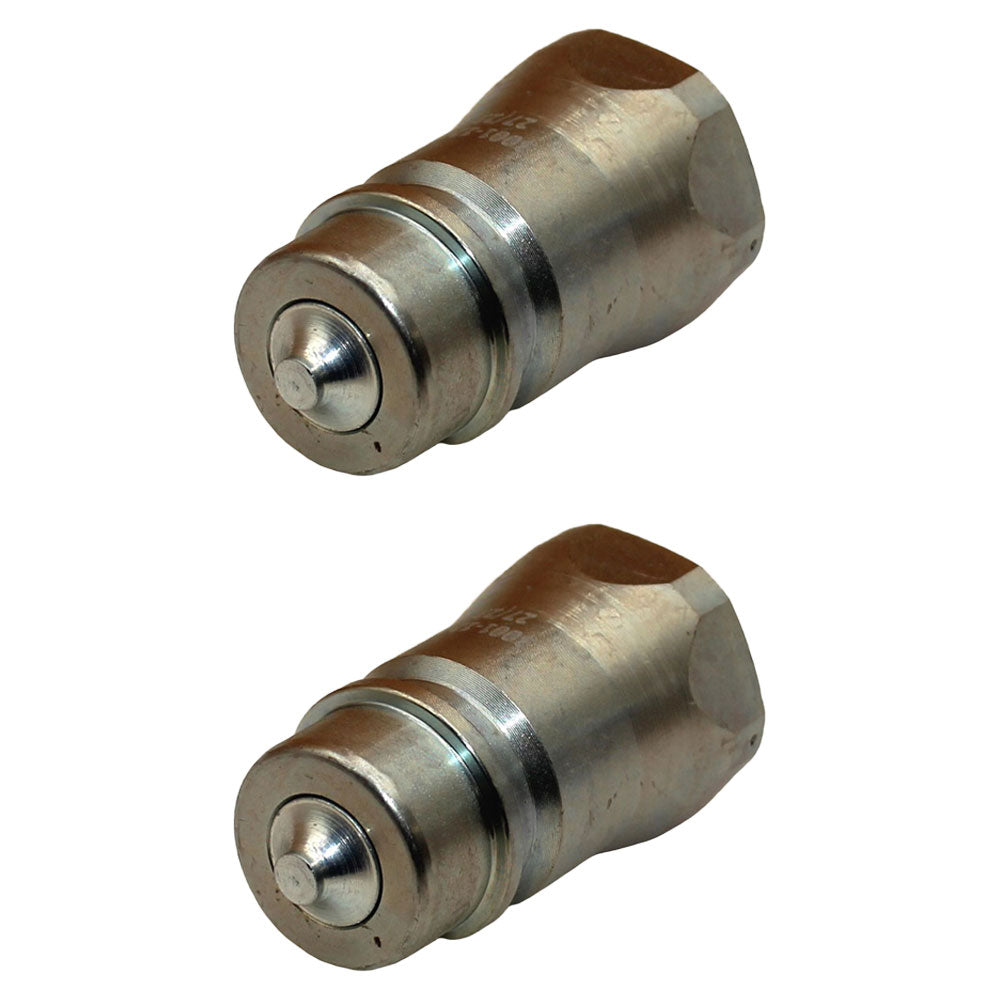 2 of Pioneer Hydraulic Male Tip 1/2" Body x 1/2" Female NPT x Poppet Type Nipple