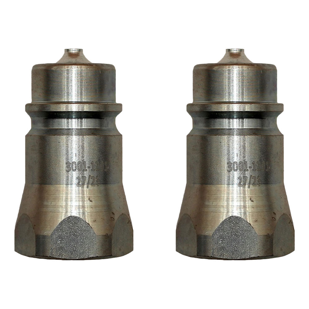 2 of Pioneer Hydraulic Male Tip 1/2" Body x 1/2" Female NPT x Poppet Type Nipple