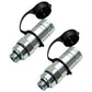 Qty 2: Female Coupler
 Fits Landini Replaces 3384873M4