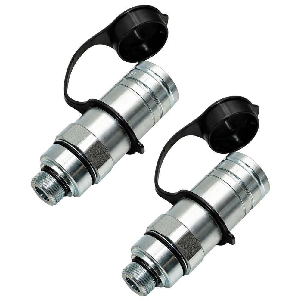 Qty 2: Female Coupler
 Fits Massey Ferguson Replaces 1696241M91
