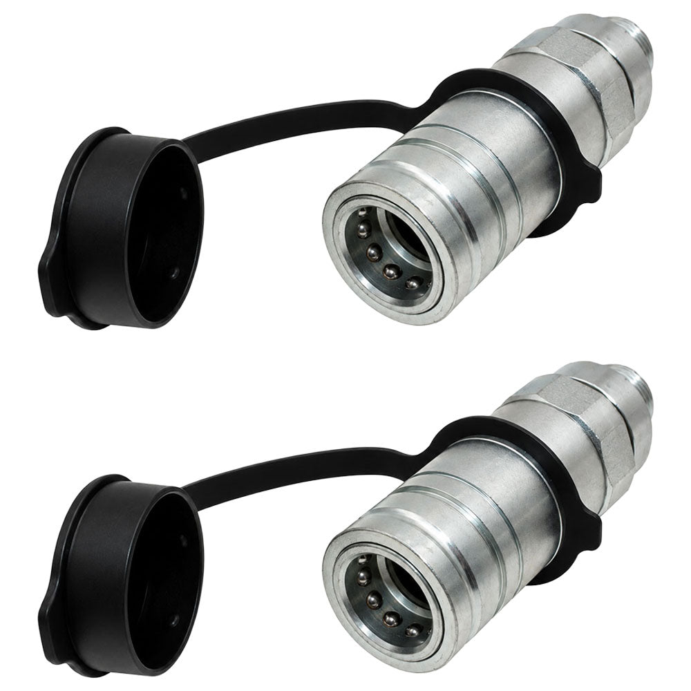 Qty 2: Female Coupler
 Fits Massey Ferguson Replaces 1696241M91