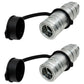 Qty 2: Female Coupler
 Fits Kubota Replaces 3Y205-82030