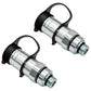Qty 2: Female Coupler
 Fits Kubota Replaces 3Y205-82030