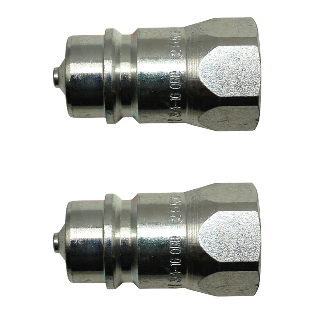 2 of Hydraulic Male Tip Poppet Style 3/4"-16 ORB x 1" Hex Shoulder DR10008