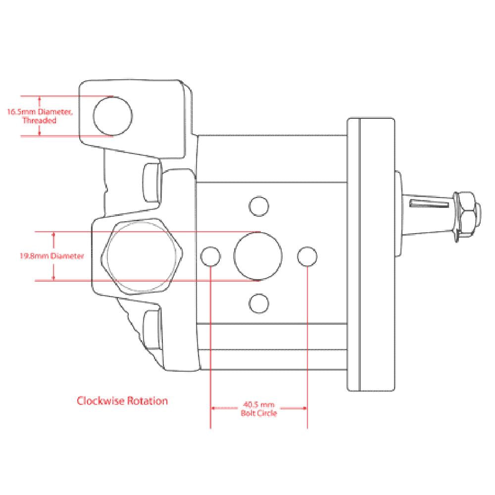S.62362 Pump, Power Steering, Fiat, 5131170 Fits Case IH