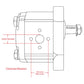 Hydraulic Pump Fits Long Replaces TX11830-CLOCKWISE