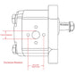 Hydraulic Pump Fits Massey Ferguson Replaces 1825212M91-HYDPUMP