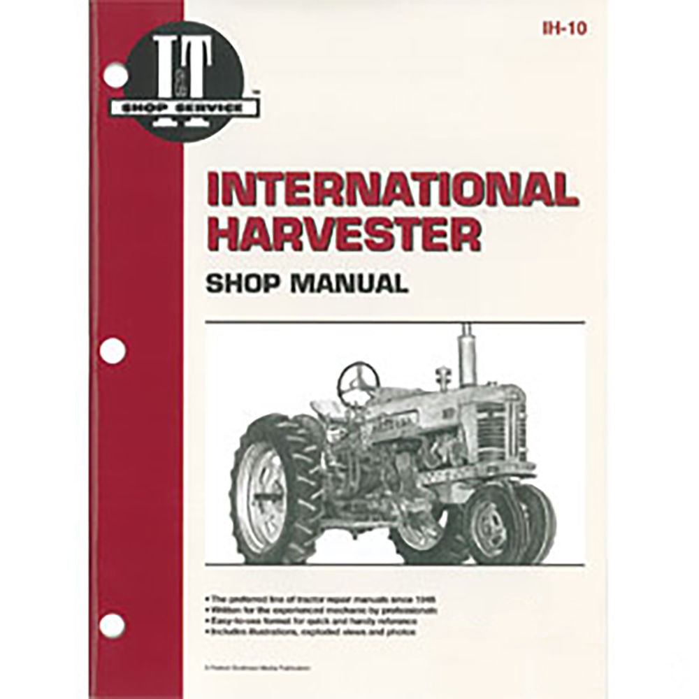 I&T Shop Service Repair Technical Manual Fits International 300 350 Utility IH10