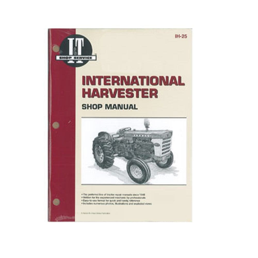 Shop Manual Fits Case/International Harvester Replaces A281212