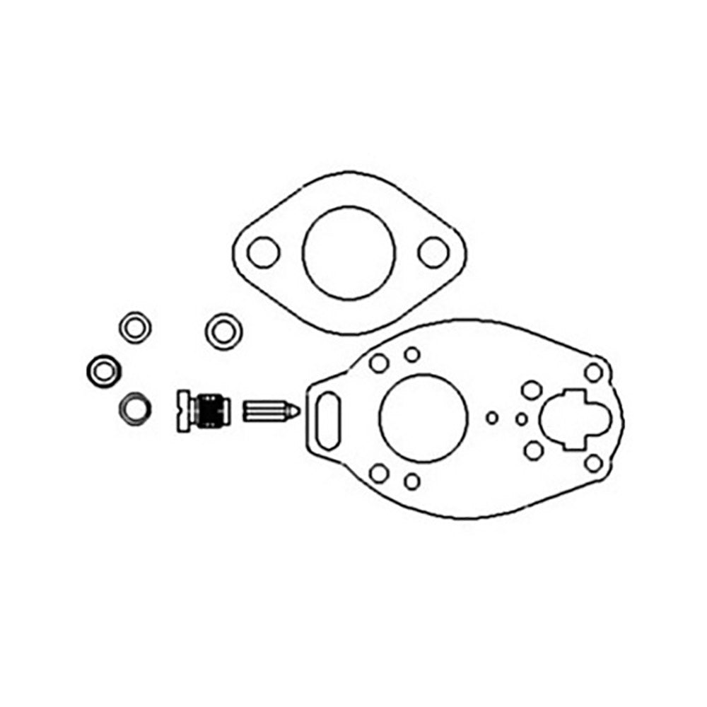 Basic CARB KIT Fits IH Fits FARMALL Tractor H HV W4 45108DB & 50981DA Carburetor