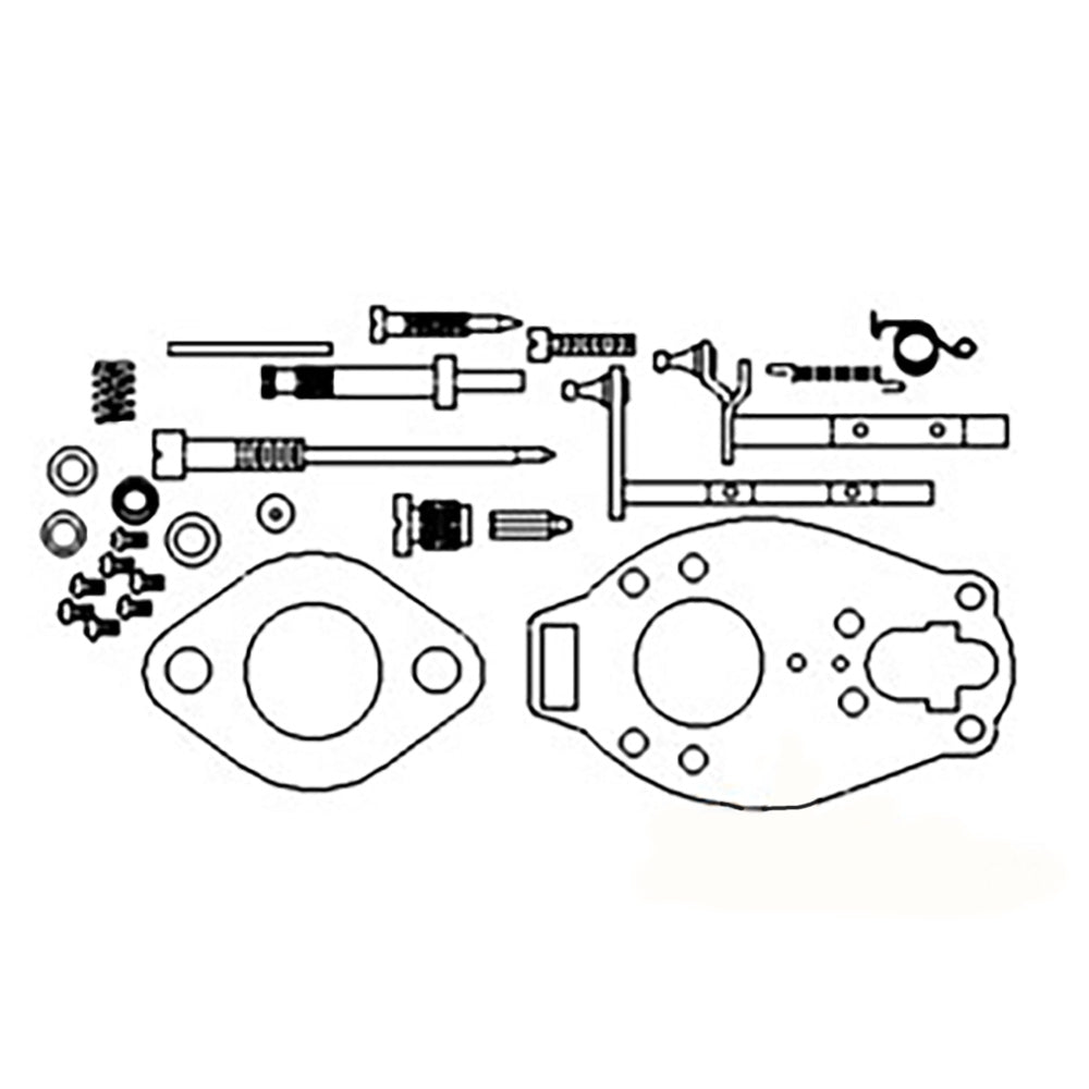 Fits International HaresterK14 New Complete Carburetor Kit Fits Case-IH Tractor