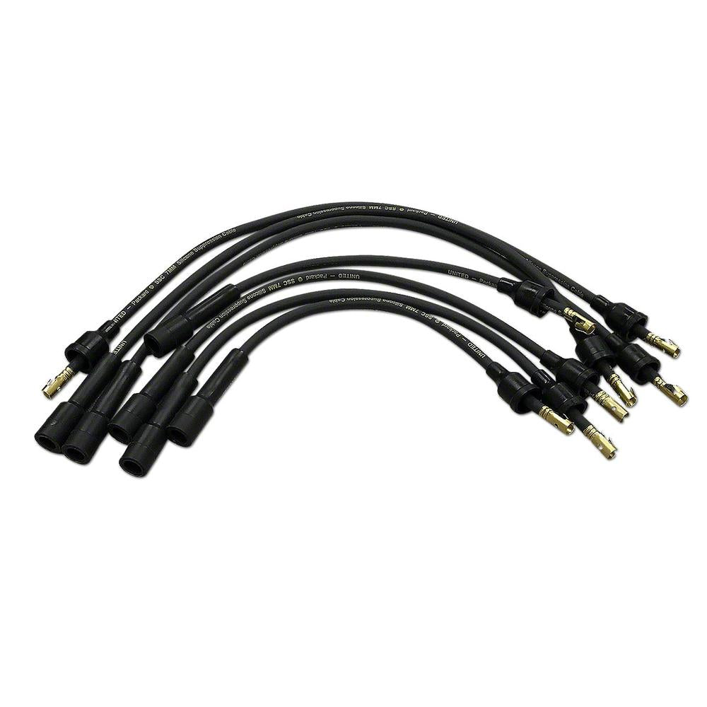 IHS4325 Spark Plug Wiring Set w/ Straight Boots, 6-cyl. - Fits International