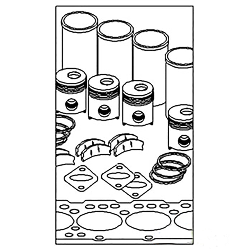 In Frame Engine Overhaul Kit .030 Fits CAT 416 426 200  IK453