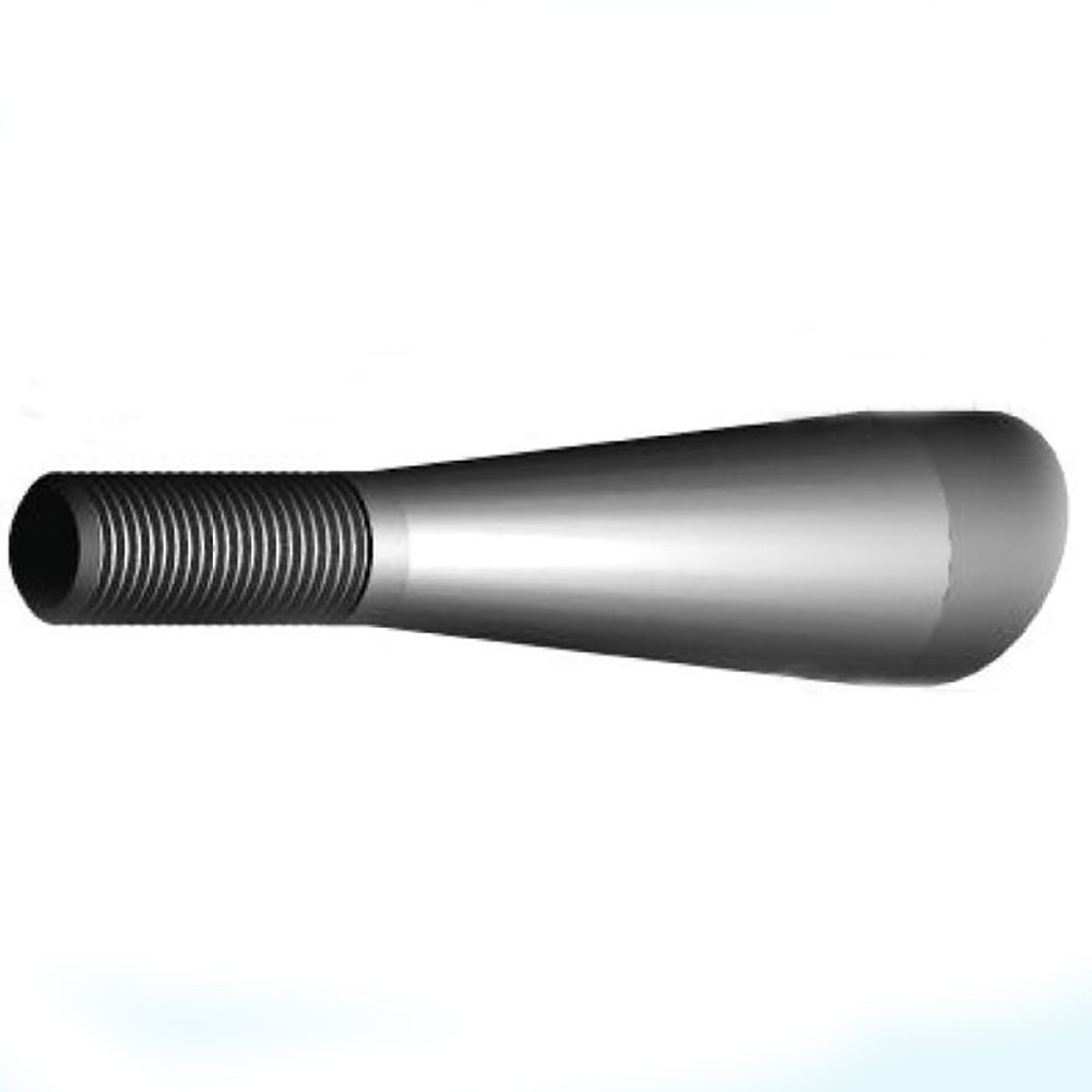 Straight 600mm SHW Hay Bale Spear M20 x 1.5" w/ Nut 1500 lb. Capacity