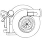 Turbocharger Fits Agco Replaces 3535617