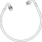 Turbo Supply Hose Fits 1150E 1150G 1155E 1620 1640 1644 1660 1666 1670 1680 1688