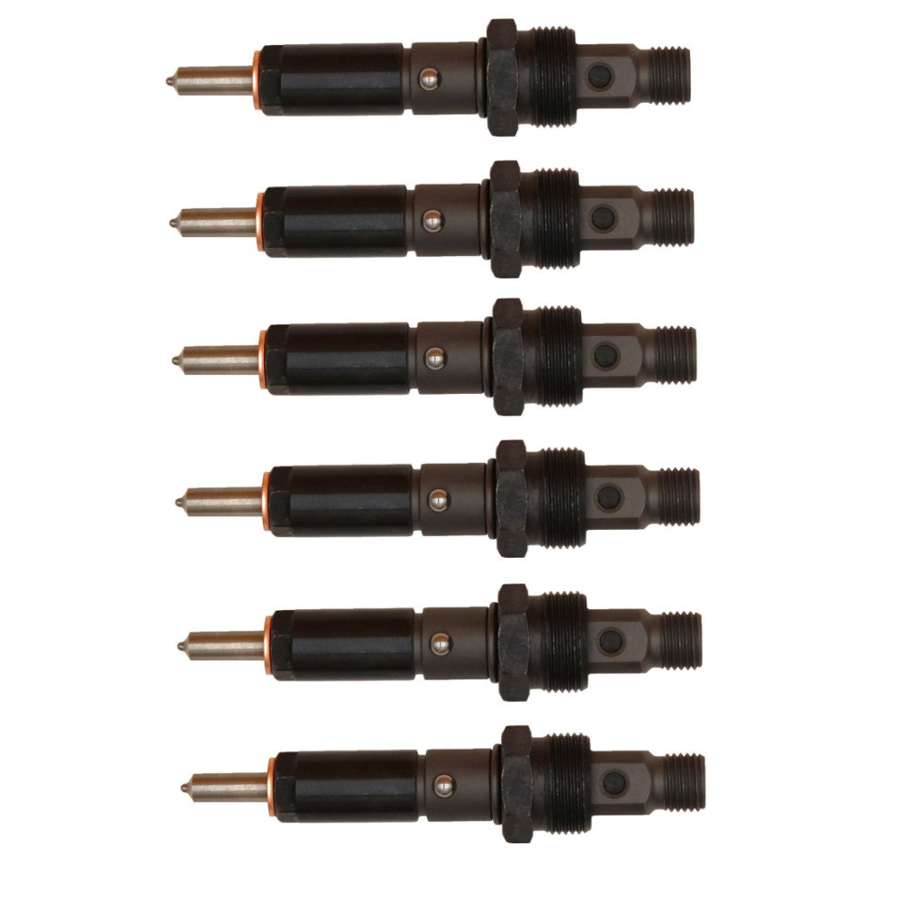 Qty 6: Fuel Injectors Fits Case/International Harvester Replaces HAJ929490