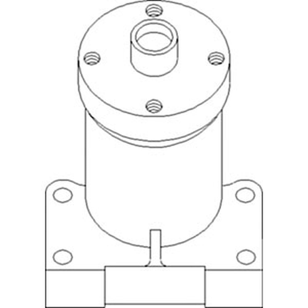 Fan Pulley Support Fits Case IH 7110 7120 7130 7140 7150 7230 7240 7250 J942896