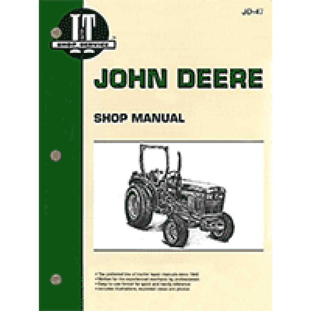 I&T Shop Manual Fits John Deere 950 950 1050 1050 850 850