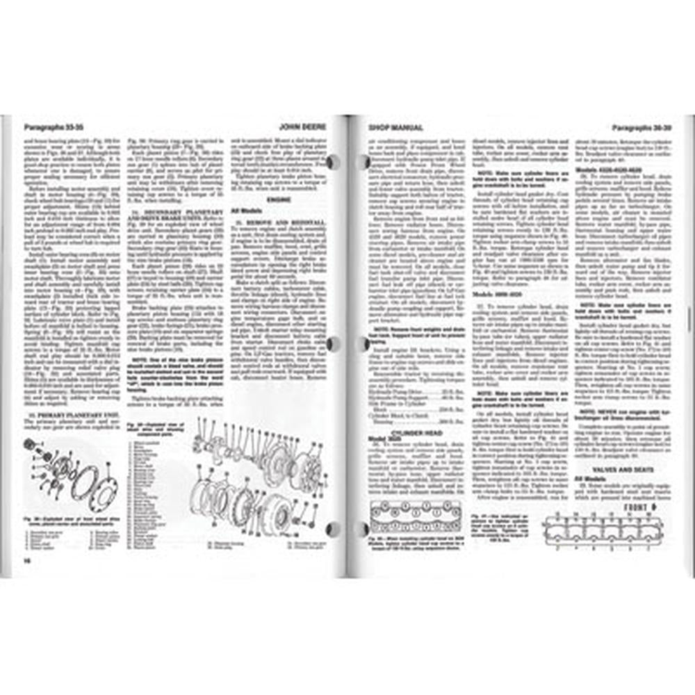 JD-203 Fits JD203 I&T Shop Manual Fits John Deere 3010 3020 4000 4010 4020