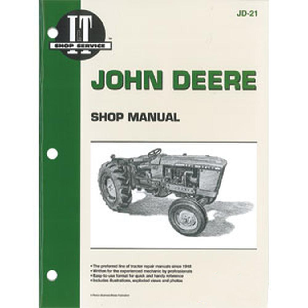 I&T Shop Sevice Manual Fits JD21 Fits John Deere Fits JD 1010 2010 Tractor Serie