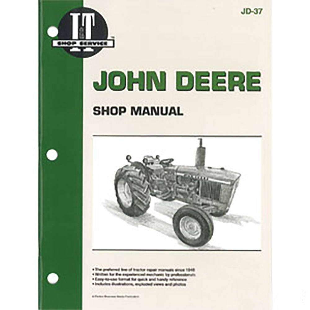 Shop Manual Fits John Deere Replaces A1257054