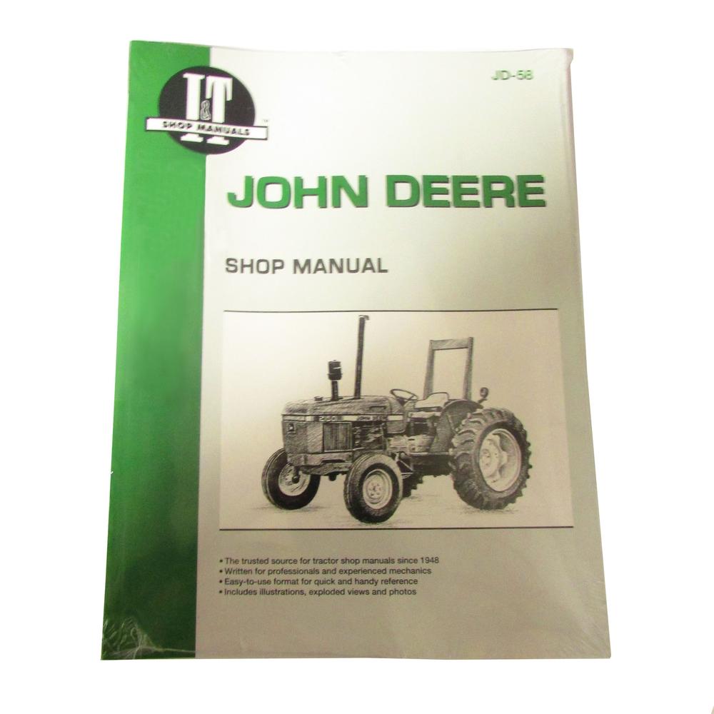 Fits JD58 I & T Shop Service Manual - Fits John Deere