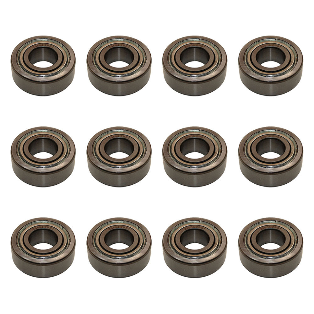 Qty 12: Ball Bearing
 Fits Gravely Replaces 011641