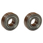 Qty. 2: Ball Bearing
 Fits Universal Products Replaces P204RR6