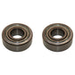 Qty. 2: Ball Bearing
 Fits Yazoo/Kees Replaces 204-060
