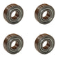Qty 4: Ball Bearing Fits Snapper Replaces 1-0696