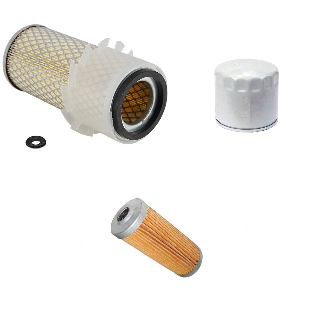 New Filter KIT Air/Fuel/Oil Fits Kubota B7200D B7200E B8200E B8200D