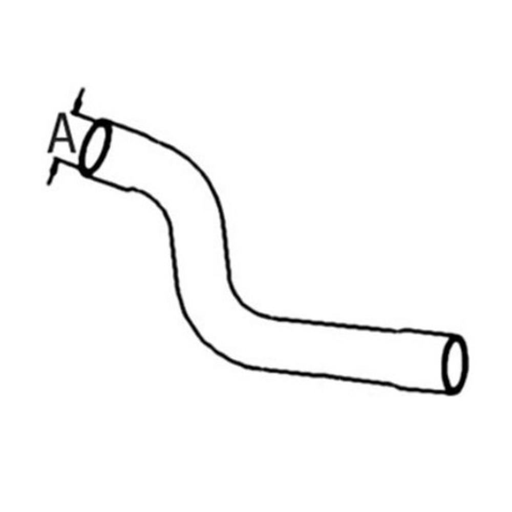 ABC4980-STR Lower Radiator Hose Fits Case 1390 1290