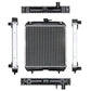 Radiator 19 1/2" X 14 11/16" Fits Kubota BX2660D BX2670 BX2680 Compact Tractors