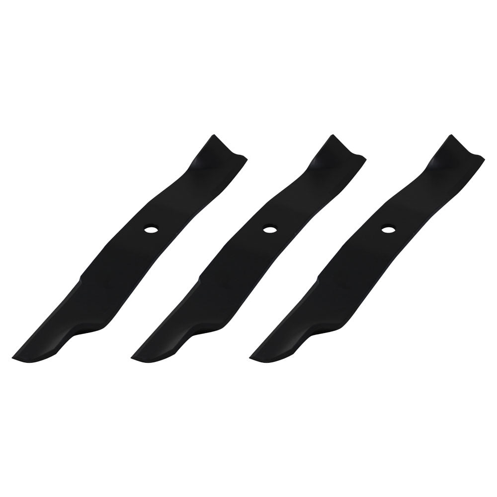 Set of 3 Mower blades to fit Fits Kubota RCK54-23ZG RCK54GR RCK54P-127Z