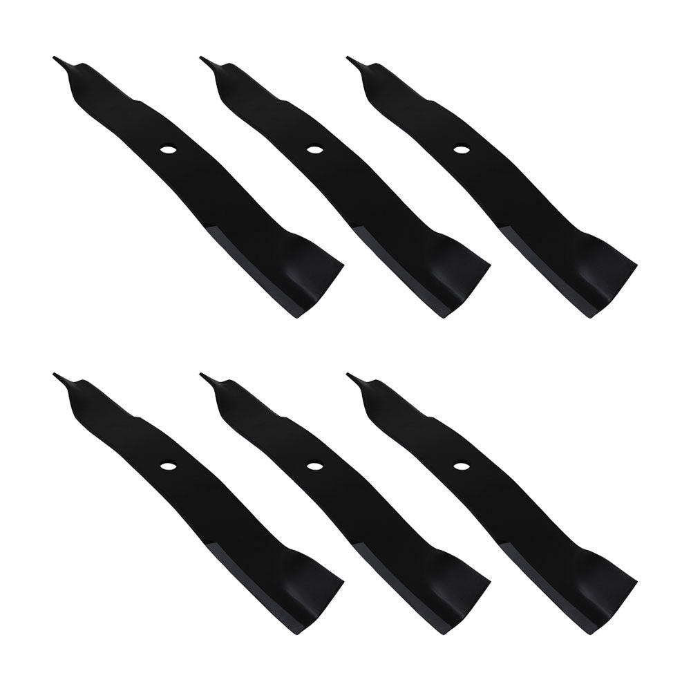 Six(6) Blades Fits Kubota Mower 54" K5617-34330 ZG23 Z125E Z125S ZG127 ZG2354 ZG
