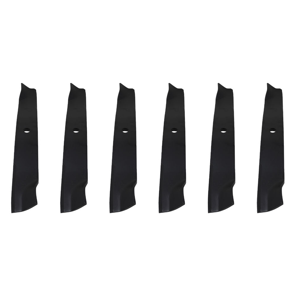 Six(6) Blades Fits Kubota Mower 54" K5617-34330 ZG23 Z125E Z125S ZG127 ZG2354 ZG