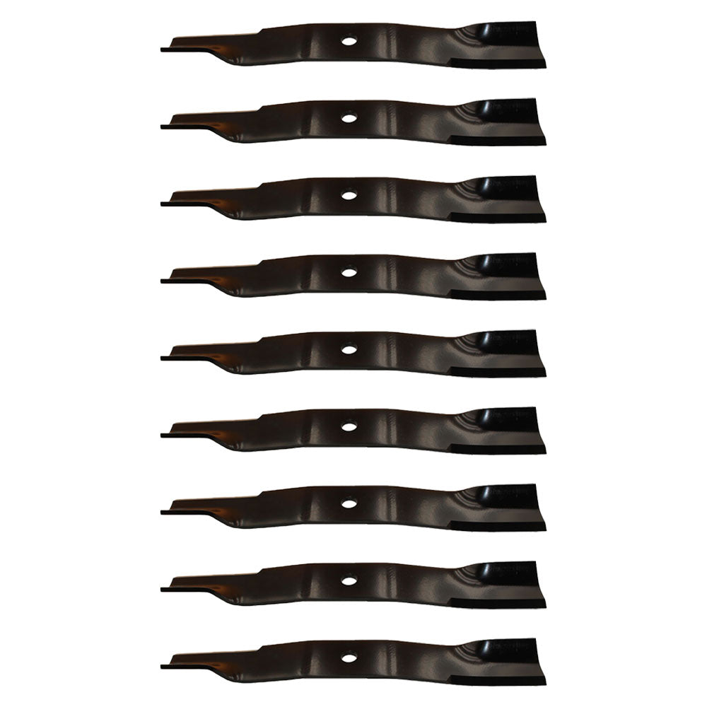 9 Heavy Duty Mower Blades k561734330 Fits Kubota 54" Lawn Tractor Decks 23ZG