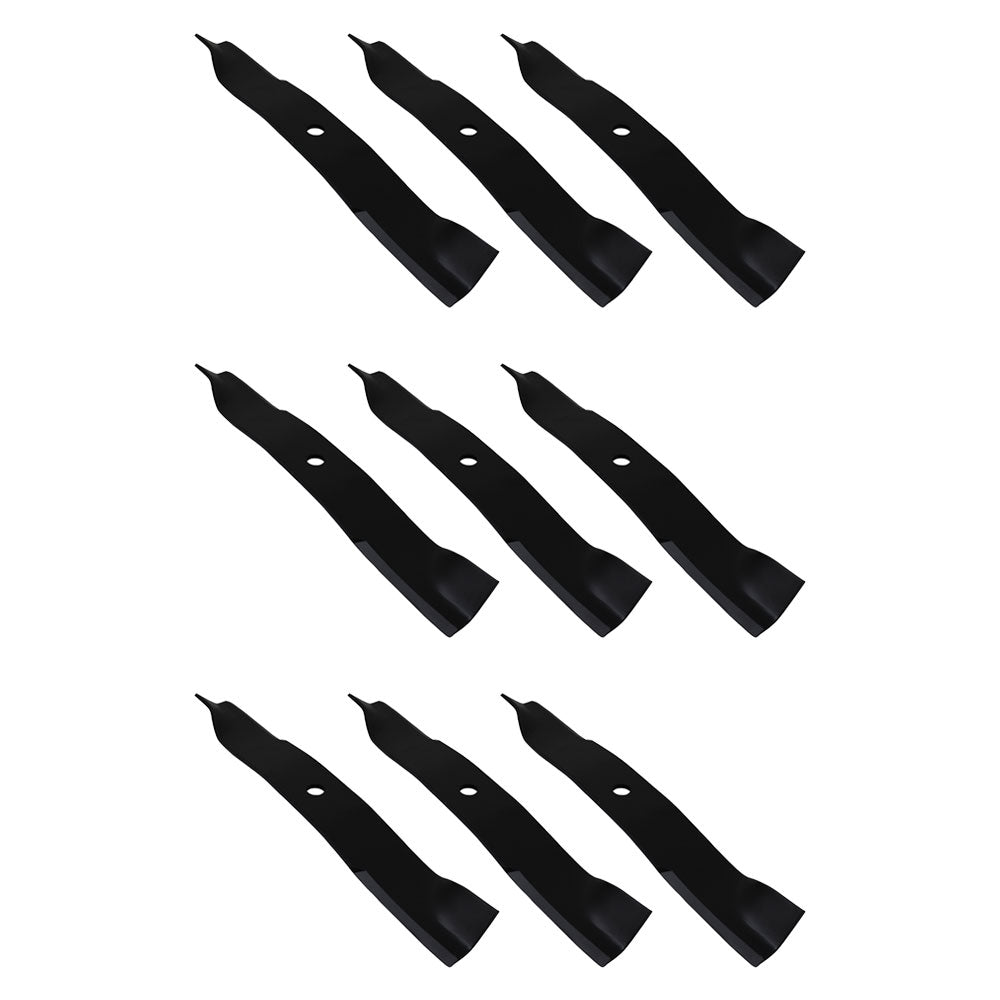 9 Heavy Duty Mower Blades k561734330 Fits Kubota 54" Lawn Tractor Decks 23ZG