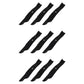 Nine (9) Blades Fits Kubota Mower 54" K5617-34330 ZG23 Z125E Z125S ZG127 ZG2354