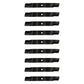 9 Heavy Duty Mower Blades k561734330 Fits Kubota 54" Lawn Tractor Decks 23ZG