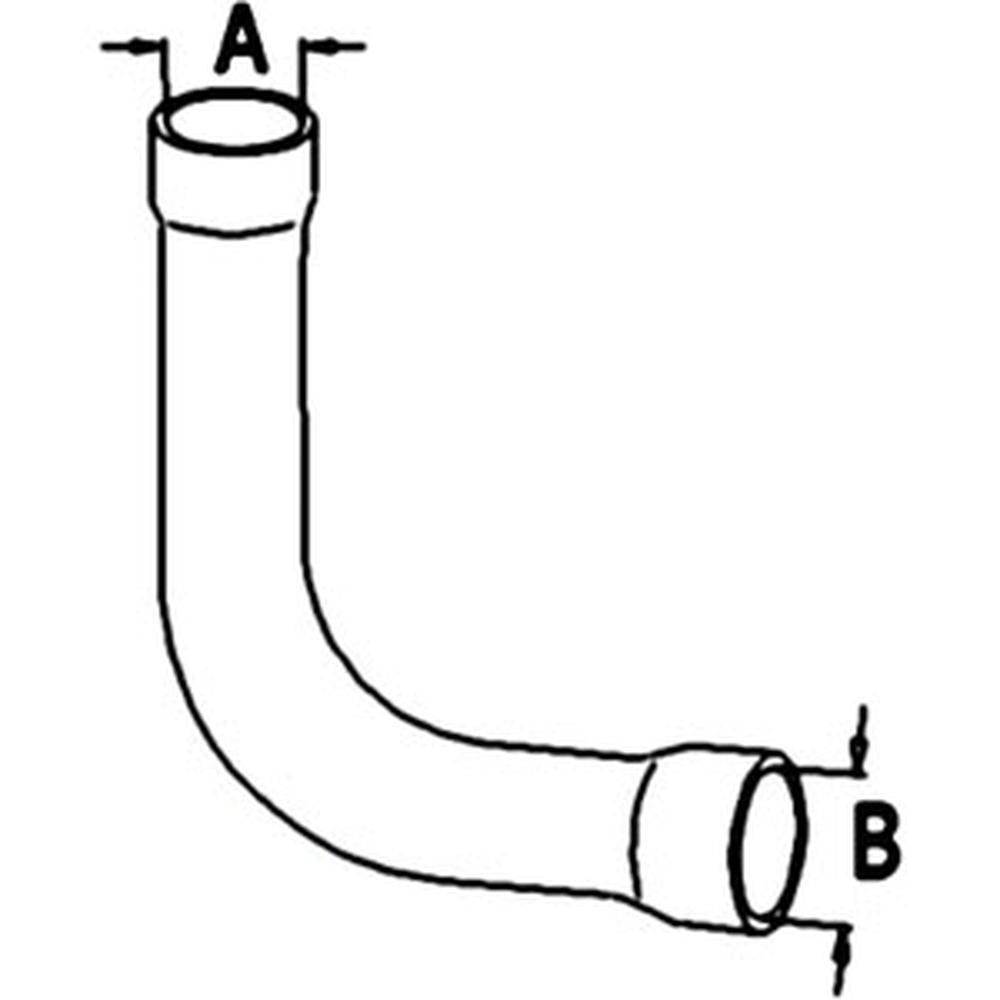 Upper Radiator Hose Fits Case/International Harvester Replaces K902049