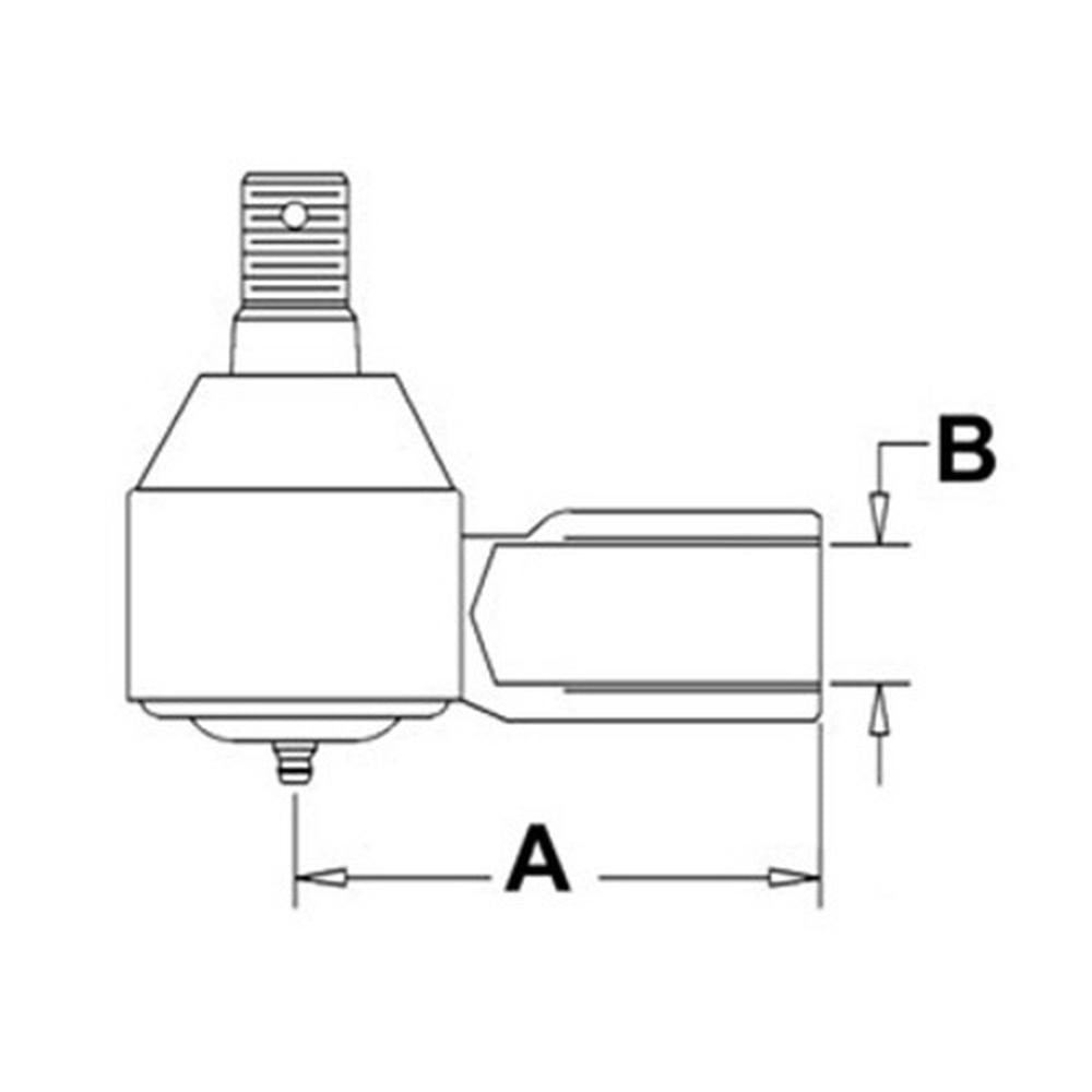 WN-K929057-PEX Power Steering, Cylinder, End Fits David Brown 1200 Selectomatic