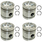 K946354 Four Pistons K206974 Fits David Brown AD6/55 Tractor Engines AD4/55T