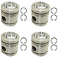 K946354 Four Pistons K206974 Fits David Brown AD6/55 Tractor Engines AD4/55T